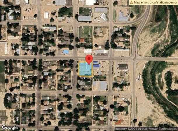  712 E 3Rd St, La Junta, CO Parcel Map