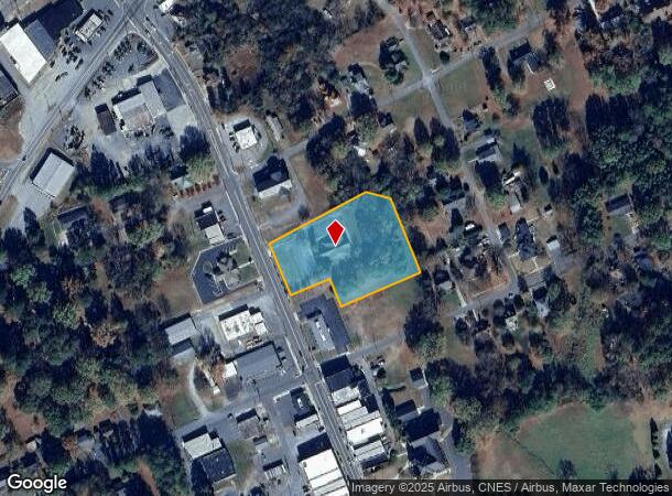 202 N Main St, Mount Gilead, NC Parcel Map