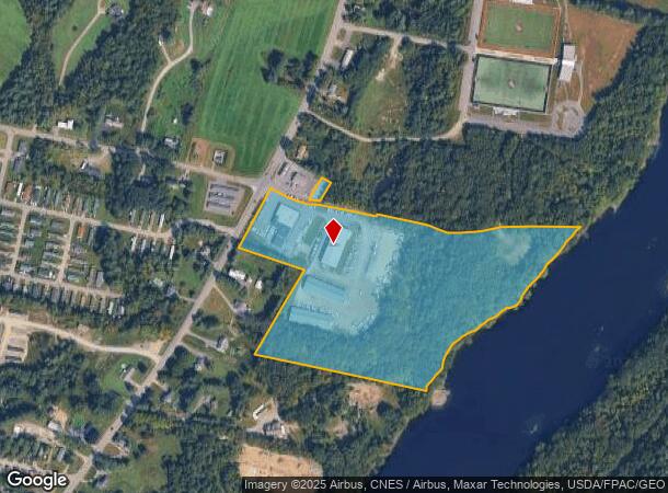 290 W River Rd, Waterville, ME Parcel Map