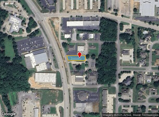 2134 Helton Dr, Florence, AL Parcel Map