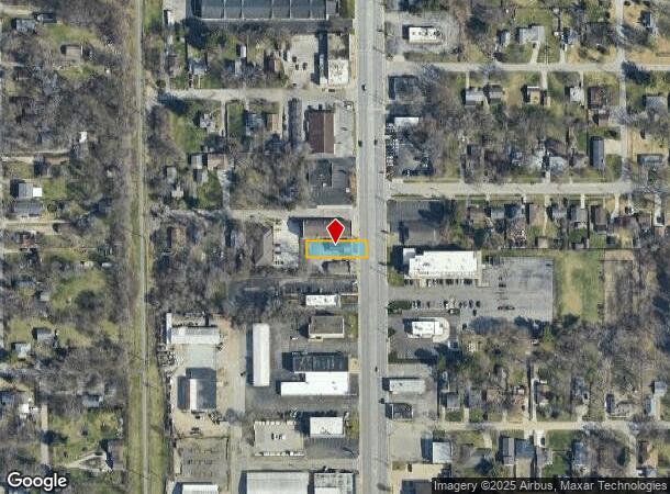  241 N Dixie Way, South Bend, IN Parcel Map
