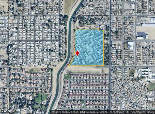 1600 W 12Th St, Yuma, AZ Parcel Map