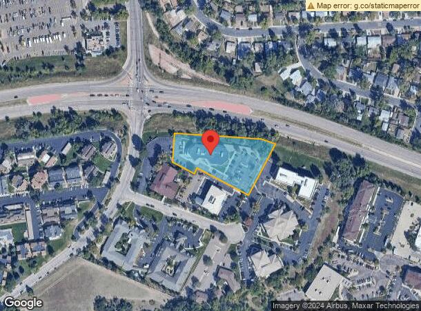  630 Southpointe Ct, Colorado Springs, CO Parcel Map