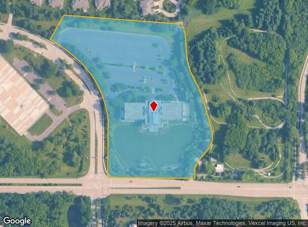  1 N Field Ct, Lake Forest, IL Parcel Map