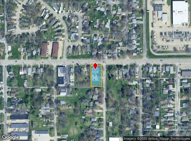  1300 W North Grand Ave, Springfield, IL Parcel Map