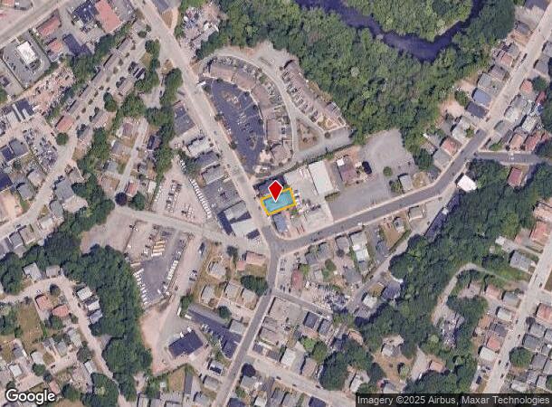 651 Front St, Woonsocket, RI Parcel Map