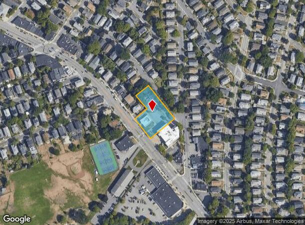  307 Trapelo Rd, Belmont, MA Parcel Map