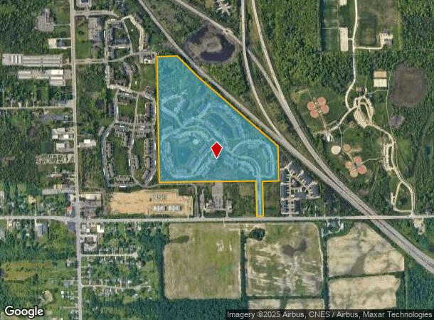  1275 Heatherwood Dr, Grand Blanc, MI Parcel Map