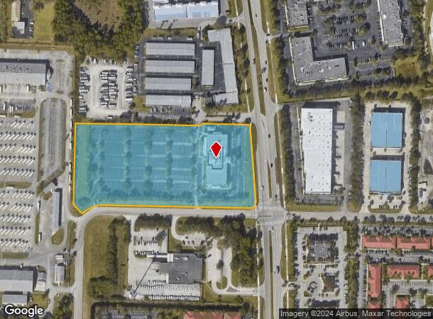  300 Nw Peacock Blvd, Port Saint Lucie, FL Parcel Map