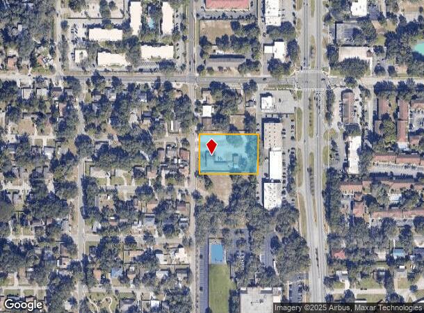10711 N 53Rd St, Temple Terrace, FL Parcel Map