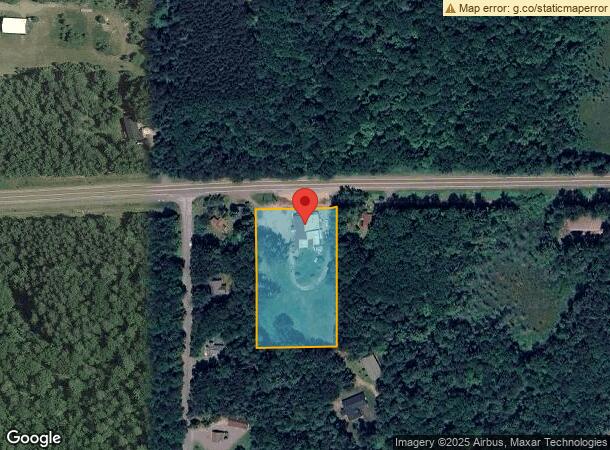  5407 Cth B, Land O Lakes, WI Parcel Map