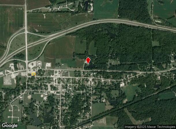  208 E Johnson St, Pocahontas, IL Parcel Map