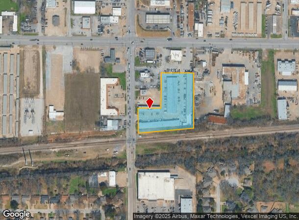  115 S Bowen Rd, Arlington, TX Parcel Map