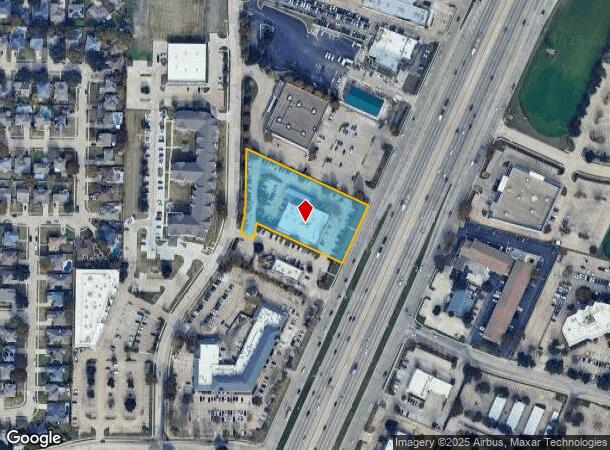  2321 N Central Expy, Plano, TX Parcel Map
