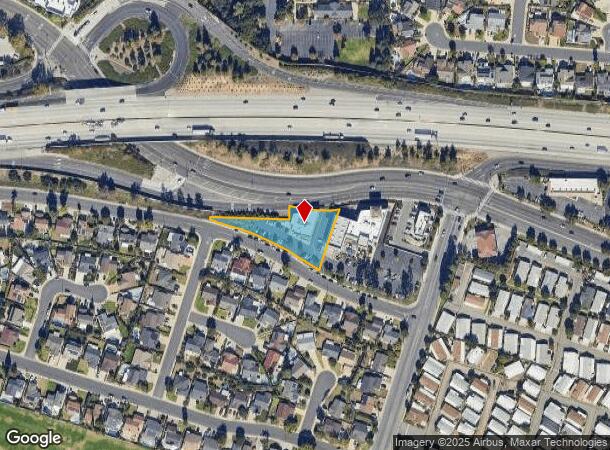  1025 Sentinel Dr, La Verne, CA Parcel Map