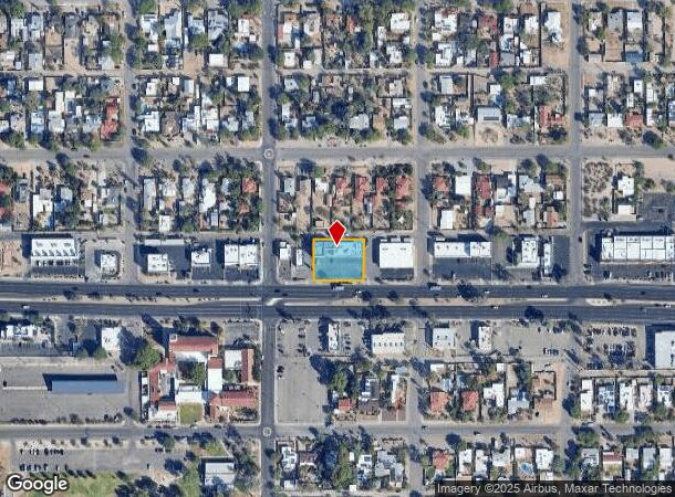  2823 E Speedway Blvd, Tucson, AZ Parcel Map