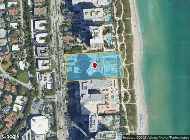  9909 Collins Ave, Bal Harbour, FL Parcel Map