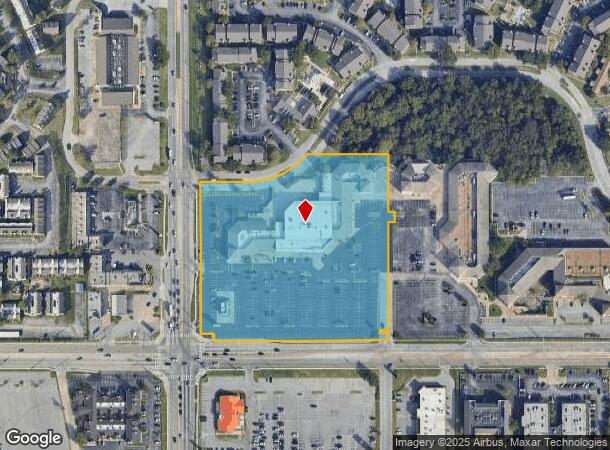 8221 E 61St St, Tulsa, OK Parcel Map