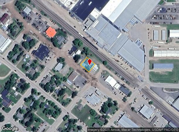  726 W Main St, Perham, MN Parcel Map