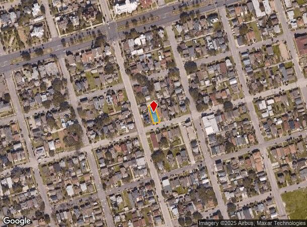 1322 Avenue L, Galveston, TX Parcel Map
