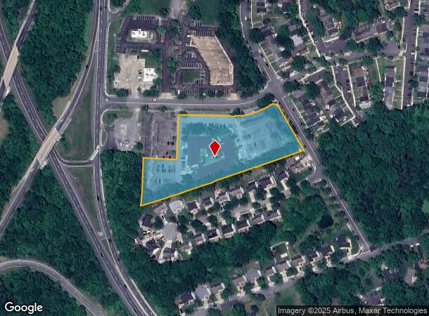  9811 Mallard Dr, Laurel, MD Parcel Map