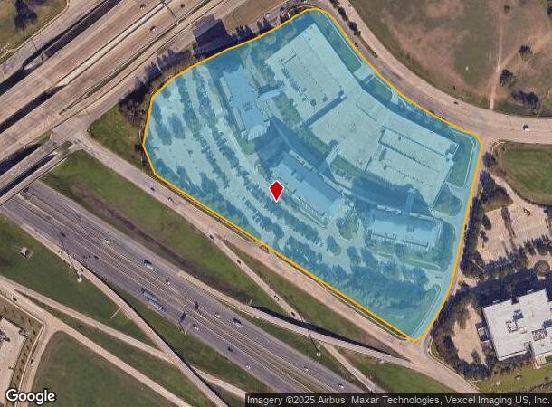  6011 Connection Dr, Irving, TX Parcel Map