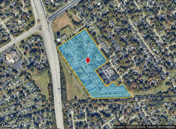  850 Washburn Ave, Louisville, KY Parcel Map