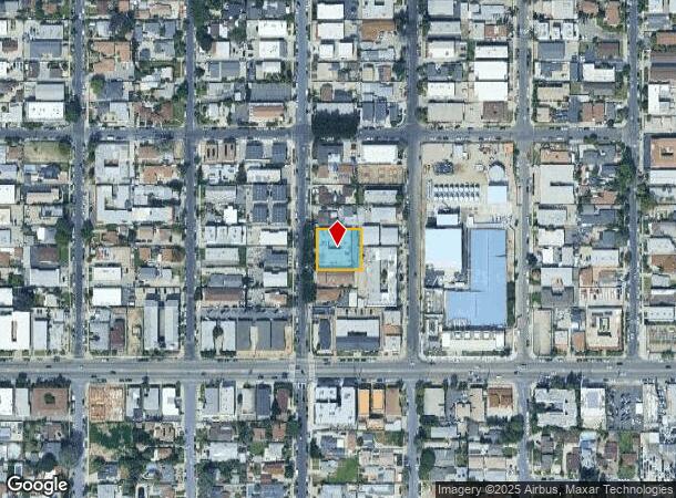  6836 Radford Ave, North Hollywood, CA Parcel Map