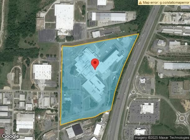  480 Exchange Ave, Conway, AR Parcel Map