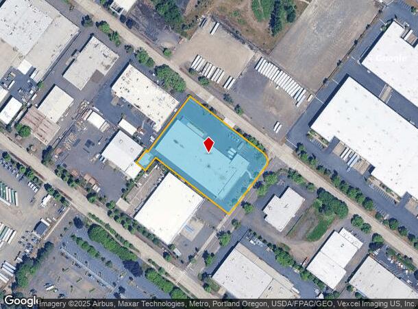  5001 N Lagoon Ave, Portland, OR Parcel Map