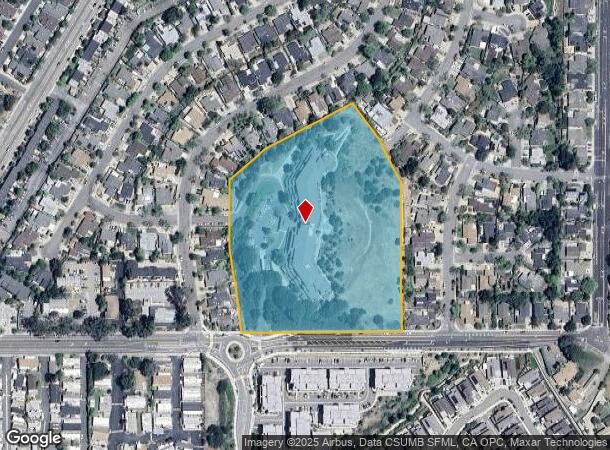  1299 Briarwood Dr, San Luis Obispo, CA Parcel Map