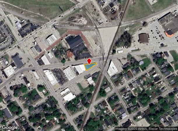  1039 Washington Ave, Vincennes, IN Parcel Map