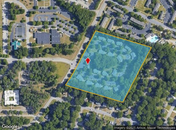  6500 Fore Cir, Chesterfield, VA Parcel Map