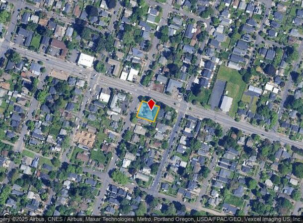  7928 N Fessenden St, Portland, OR Parcel Map