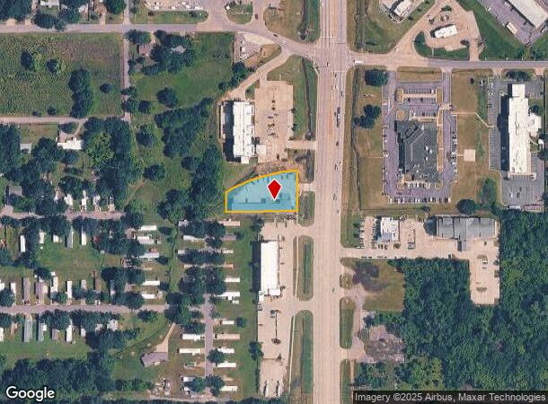  1651 N 32Nd St, Muskogee, OK Parcel Map