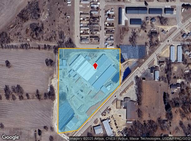 1924 S Washington Blvd, Camanche, IA Parcel Map