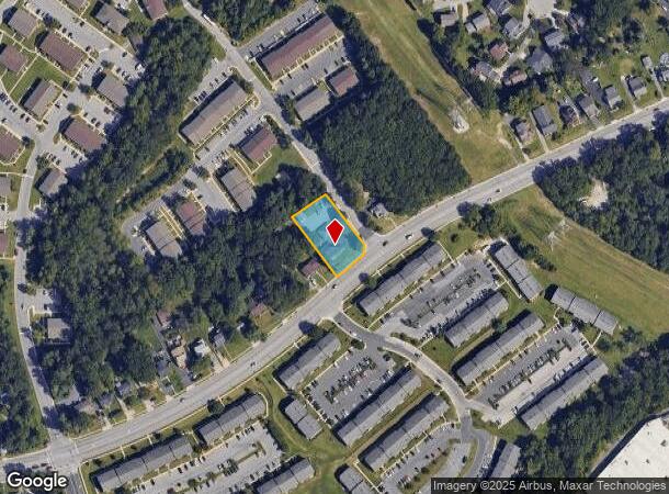 3904 E Joppa Rd, Nottingham, MD Parcel Map
