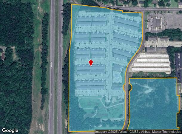 4124 W 4Th St, Hattiesburg, MS Parcel Map