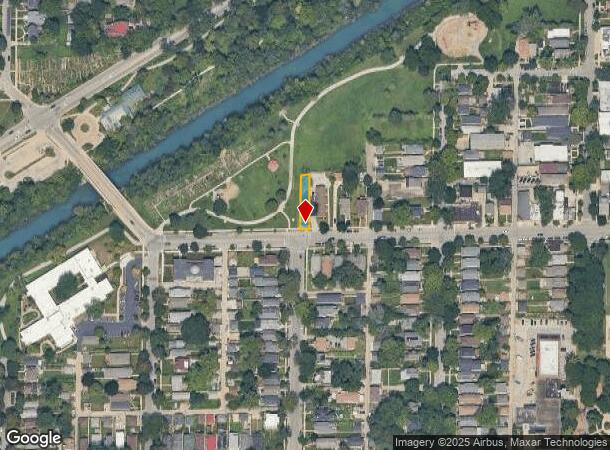  1829 Simpson St, Evanston, IL Parcel Map