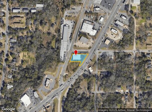 337 Hall St, Macon, GA Parcel Map