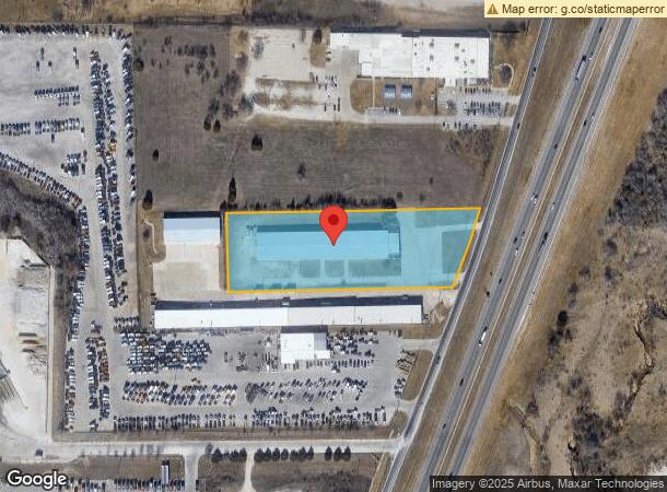  1506 N I 35W Fwy, Denton, TX Parcel Map