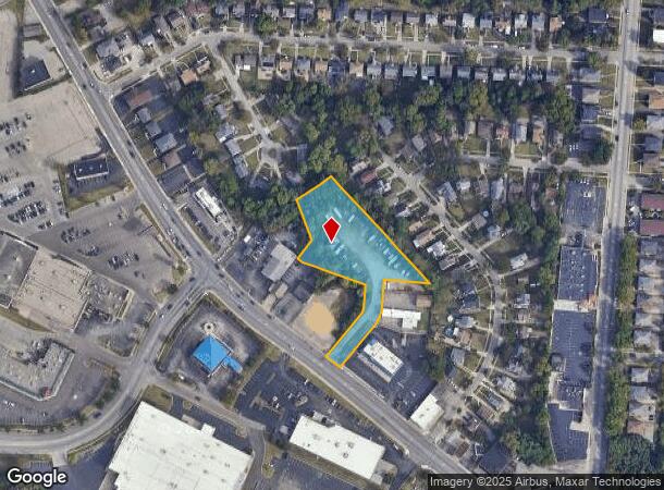  5490 Glenway Ave, Cincinnati, OH Parcel Map