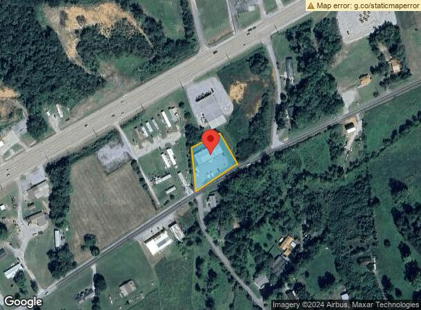  1403 Main St, Maynardville, TN Parcel Map