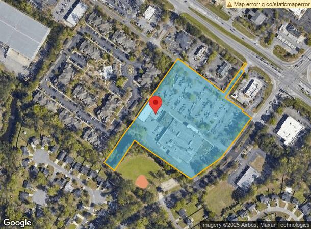  8421 Dorchester Rd, North Charleston, SC Parcel Map