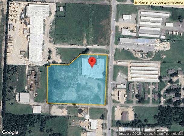  2525 N Center St, Bonham, TX Parcel Map