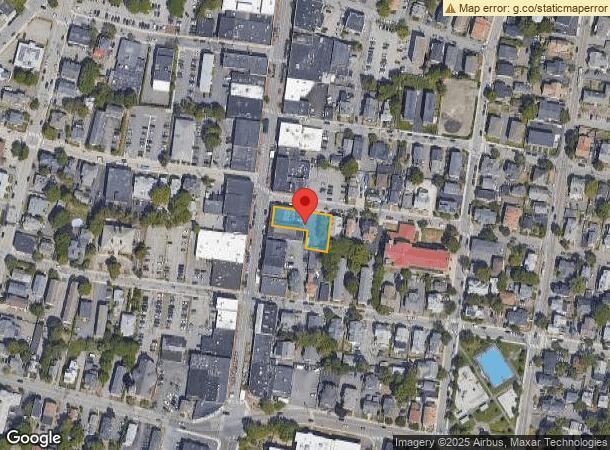  398 Moody St, Waltham, MA Parcel Map