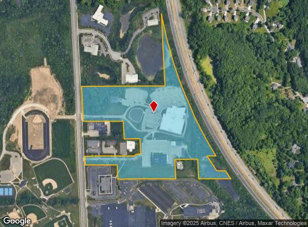  1640 E Paris Ave Se, Grand Rapids, MI Parcel Map