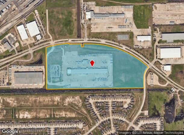  6905 E Orem Dr, Houston, TX Parcel Map