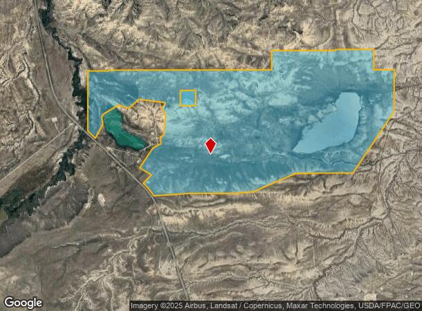 61 Nielson Rd, Cody, WY Parcel Map