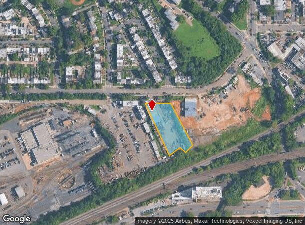  1525 W St Ne, Washington, DC Parcel Map